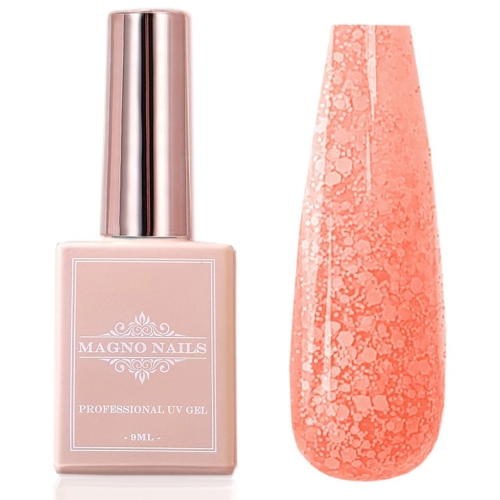 UV Gel - 5403 - Confetti Gel - Neon Peach Nägel Nagelgel Dosen UV-Gel Color Gel Shellac Gellack Gel Lack Flaschen